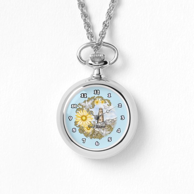 Montre Phare Yellow Daisy (Recto)