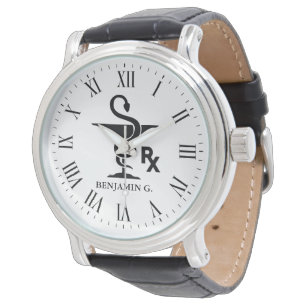 Montre Pharmacologie Nom personnalisé Bowl of Hygenia Sym