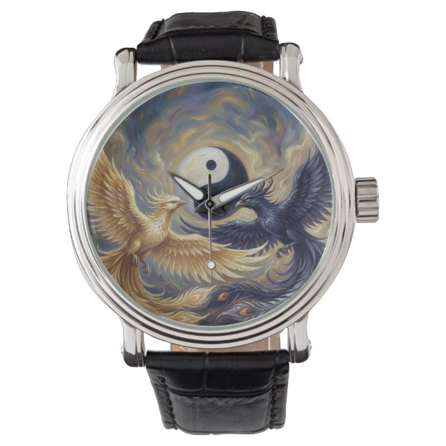 Montre Phoenix Balance Yin Yang Watch (devant)