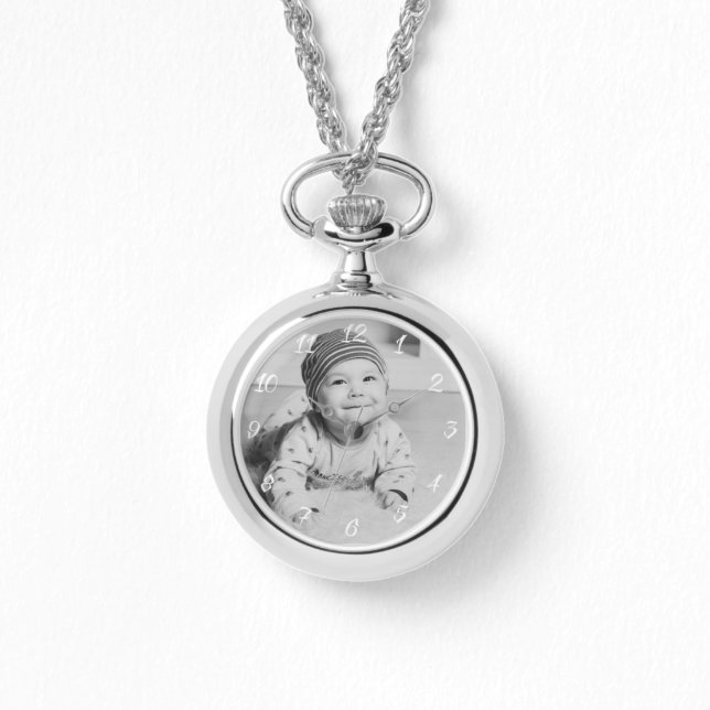 Montre Photo classique personnalisable (Recto)