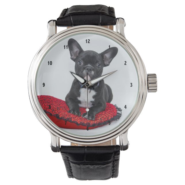 Montre Photo de chien personnalisée (devant)