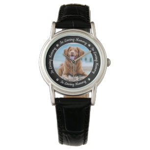 Montre Photo de chien personnalisée Perte de animal de co