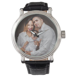 Montre Photo de famille personnalisée personnalisée perso