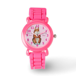 Montre photo de lapin mignon lapin souriant