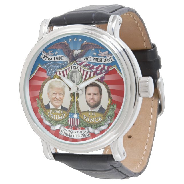 Montre Photo Donald Trump - Inauguration du président (Incliné)
