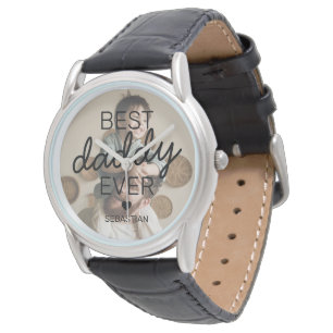 Montre Photo du meilleur papa