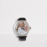 Montre Photo | Je t'aime | Regarder<br><div class="desc">Traitez l'homme dans votre vie à cette magnifique montre photo,  personnalisée avec votre photo préférée et le texte éditable avec le modèle 'I LOVE YOU'. Un cadeau parfait pour noël,  anniversaires ou toute occasion spéciale,  donnez-le à votre partenaire,  papas,  grand-père,  oncles,  frères et plus encore.</div>