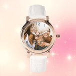 Montre Photo meilleurs amis BFF<br><div class="desc">Ajoutez votre photo préférée de vos meilleurs amis. Chiffres noirs. Texte : BFF Un grand gardien ou anniversaire, cadeau de Noël pour vos amis.</div>