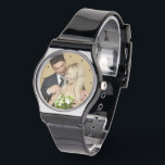 Montre Photo personnalisée<br><div class="desc">Téléchargez facilement votre propre photo sur cette grande montre. Vous pouvez modifier plus loin pour ajouter du texte etc - montres de Ricaso faire un grand cadeau de conservation pour vous-même ou d'autres.</div>