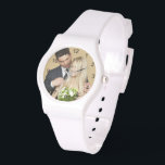 Montre Photo personnalisée<br><div class="desc">Téléchargez facilement votre propre photo sur cette grande montre. Vous pouvez modifier plus loin pour ajouter du texte etc - montres de Ricaso faire un grand cadeau de conservation pour vous-même ou d'autres.</div>