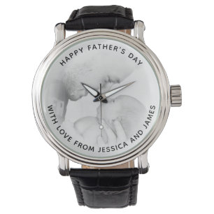 Montre photo personnalisée avec message personnali