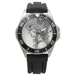 Montre Photo personnalisée et nom Sweat - shirt à capuche