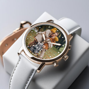 Montre photo personnalisée "Maman, tu es la meille