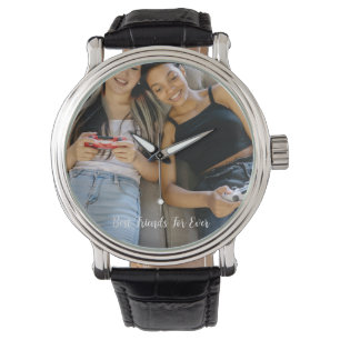 Montre Photo personnalisée Meilleurs amis Forever Custom