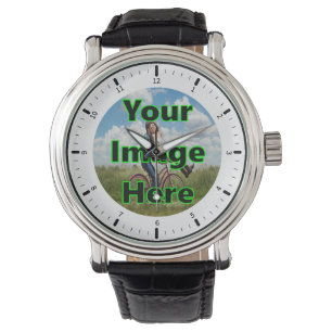 Montre photo personnalisée   Montre souvenir