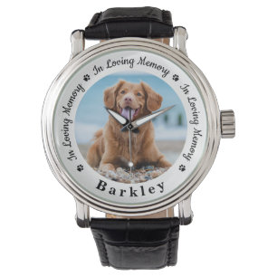 Montre Photo personnalisée Pet Memorial personnalisées Ch