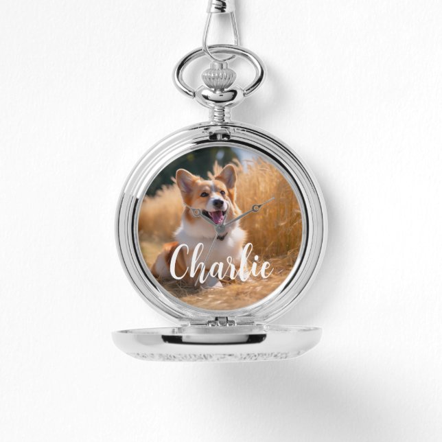 Montre Photo personnalisée pour animaux (Recto)