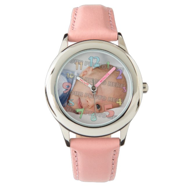 Montre Photo pour enfants et bébé (devant)