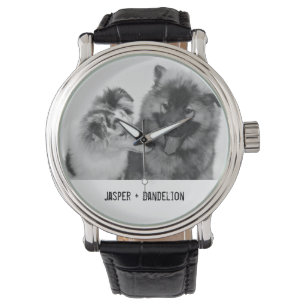 Montre Photo simple, moderne personnalisée pour animaux d