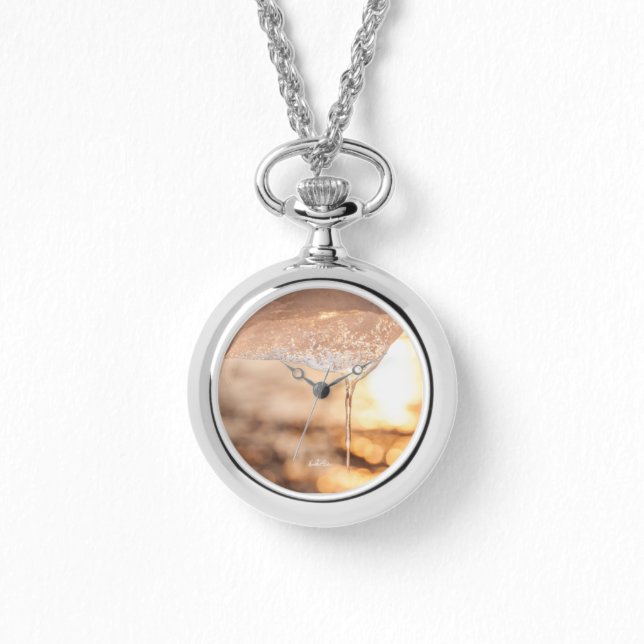 Montre photo soleil au travers de la glace (Recto)