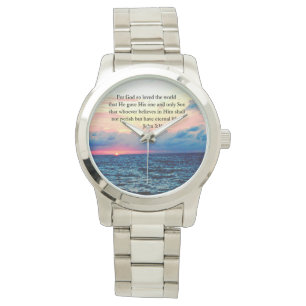 MONTRE PHOTO SPIRITUELLE JOHN 3:16