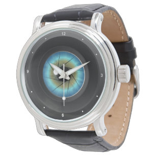 Montre Photographie cool Caméra Blue Eye Photographe Lens
