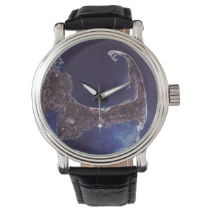 Montre Photographie de satellite de Cape Cod