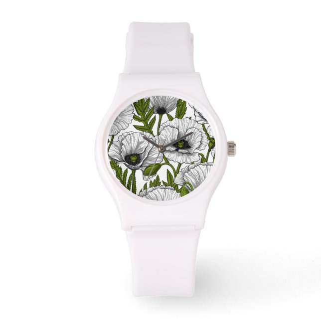 Montre Photos blanches sur blanc (Recto)