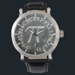 Montre Pi Math Mathematics Watch<br><div class="desc">Pi Math Mathematics Watch. Vous pouvez créer vos propres montres photo personnalisées en ajoutant une photo de votre ordinateur,  ou en ajoutant votre nom ou votre initiale sous forme de monogramme. Un cadeau parfait pour ceux qui recherchent quelque chose de pointu et unique.</div>