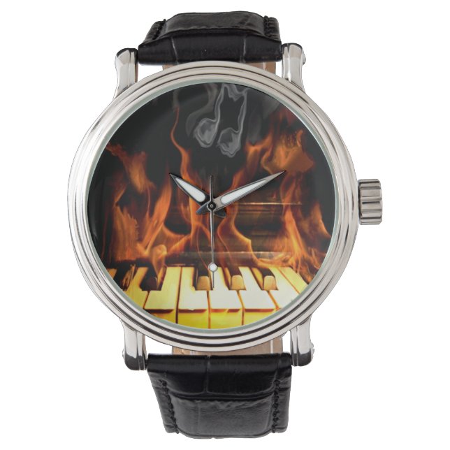 Montre Piano Hot avec Music Note Watch (devant)