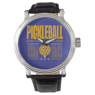Montre Pickleball Spirit - Laissez Tout Sur La Cour