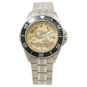 MONTRE PIÈCE D'OR DE REPRODUCTION (REPRODUCTION)