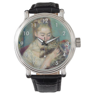 Montre Pierre-Auguste Renoir - Femme avec chat