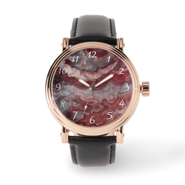 Montre Pierre rouge (Recto)