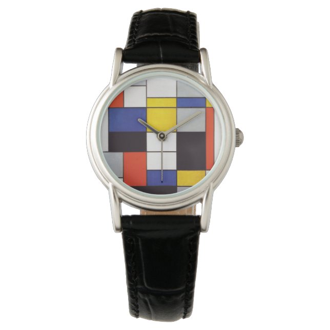 Montre PIET MONDRIAAN Compositon A 1923 (devant)