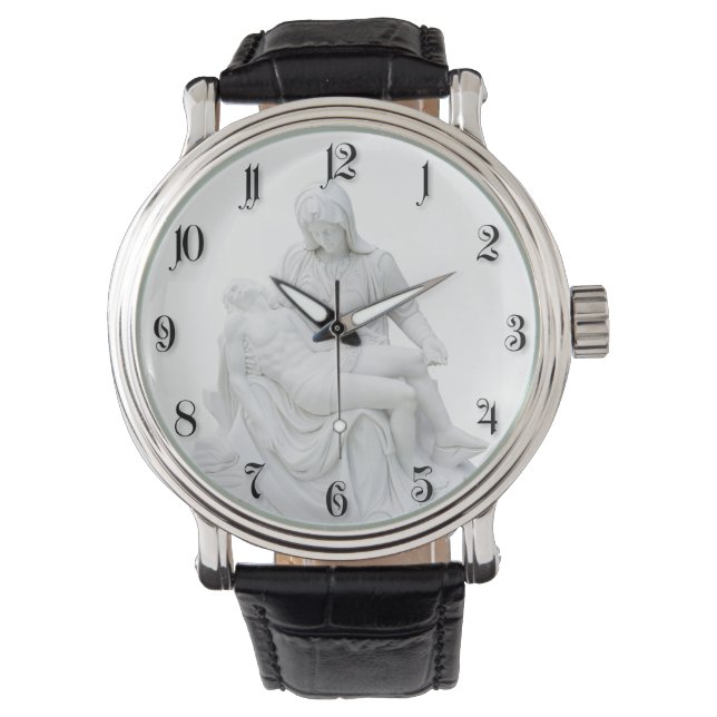 Montre Pieta sculptée (devant)