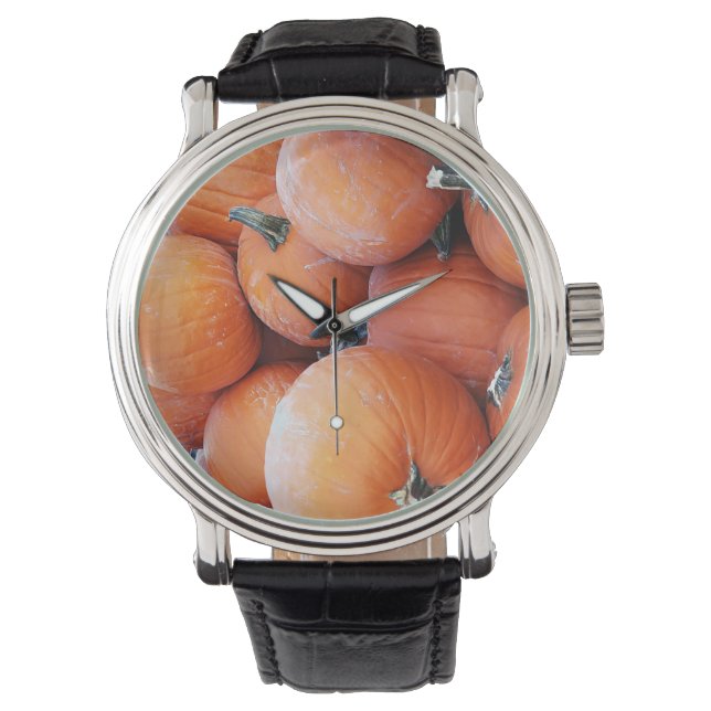 Montre Pile Citrouille tombé (devant)