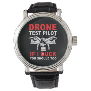 Montre Pilote d'essai de drone
