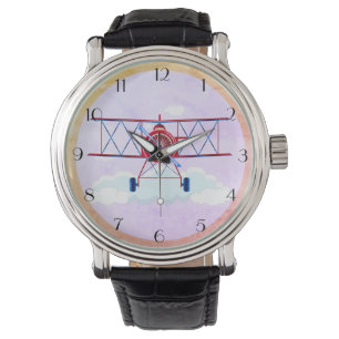 Montre Pilote vintage Airshow d'aviateur d'armée de l'ai