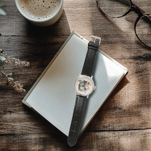 Montre Pinceaux palette Noir Kitten Artiste