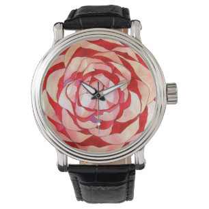 Montre Pink Camellia abstract art painting original