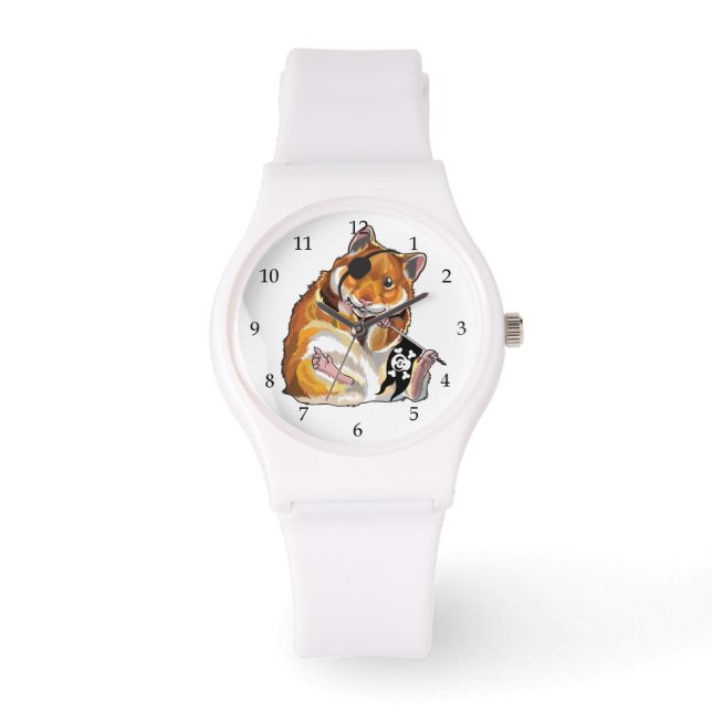 Montre pirate de hamster d'or (Recto)