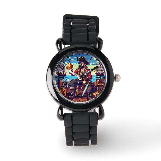Montre Pirate pour enfants (Recto)