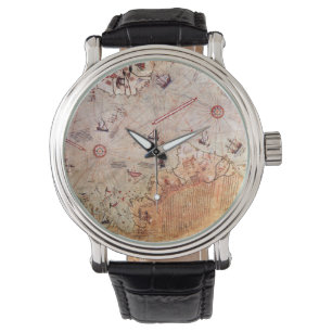 Montre piri reis histoire de la carte mystère vintage An