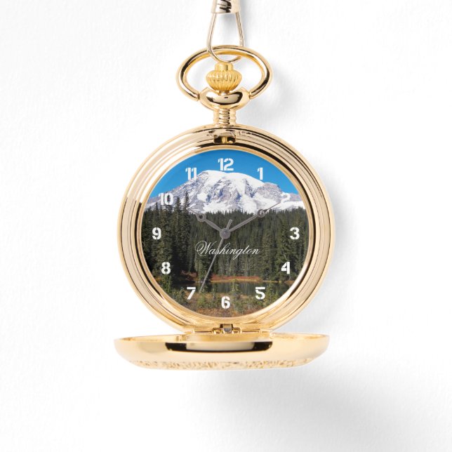 Montre Pittoresque Mount Rainier, Washington (Recto)