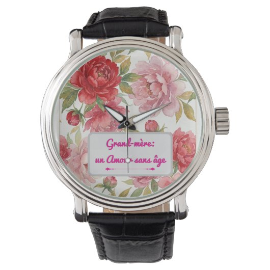 montre Pivoines (devant)
