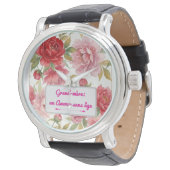 montre Pivoines (Incliné)