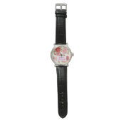 montre Pivoines Horloge (Vlak)