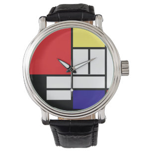 Montre PixDezines Mondrian Art