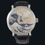 Montre Pixel Tsunami 8 bits Pixel Art<br><div class="desc">La Grande Vague au large de Kanagawa (神 奈 川 浪 裏) Vintage 8 Bits Pixel Tsunami Art. Globe Trotters se spécialise dans l'imagerie idiosyncratique du monde entier. Vous y trouverez des Cartes de Voeux,  Cartes Postales,  Posters,  Mousepads et plus encore.</div>